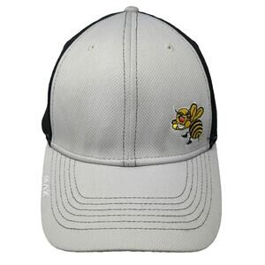 Triple Crown Max Hat Gray Black Baseball Cap XL Stinger Bridge Iron Hornet